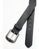 Cody James Men's Casual Billet Leather Belt, Black, hi-res