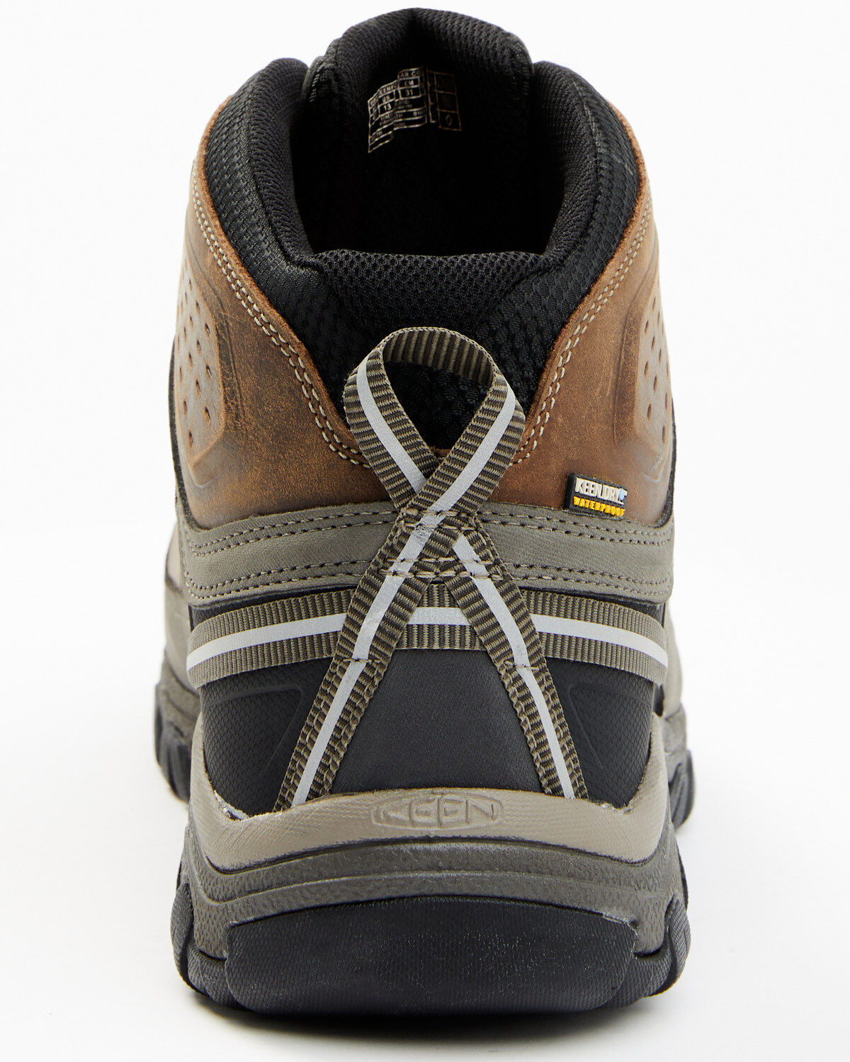 Image #5 - Keen Men's Targhee III Waterproof Hiking Boots - Soft Toe, Grey, hi-res