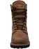 Image #4 - Ad Tec Men's 9" Waterproof Logger Work Boots - Soft Toe, Brown, hi-res