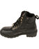 Milwaukee Leather Women's Side Zipper Boots - Round Toe , Black, hi-res