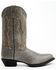 Image #2 - Laredo Men's Fancy Stitch Western Boots - Round Toe, Grey, hi-res