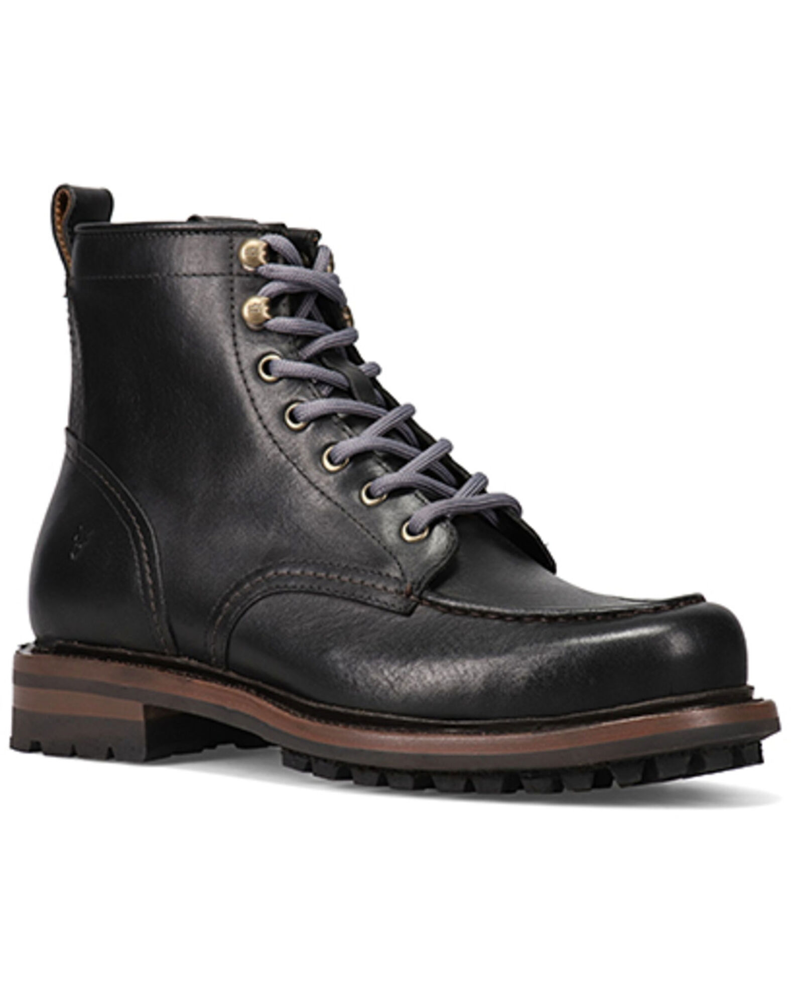 Frye Men s Hudson Lace Up Work Boots Round Toe Boot Barn