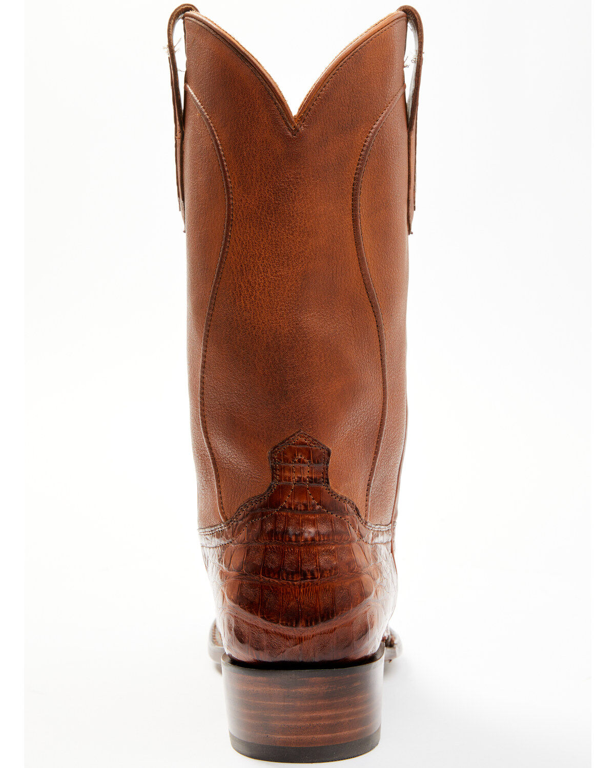 Image #5 - Cody James Black 1978® Men's Chapman Exotic Caiman Belly Western Boots - Round Toe, Cognac, hi-res