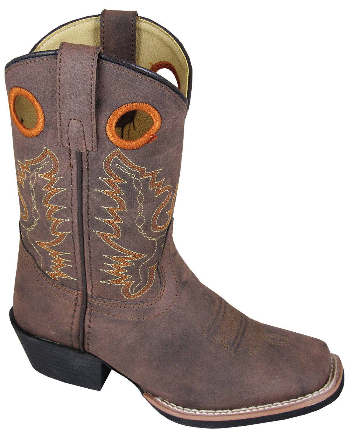 Image #1 - Smoky Mountain Boys' Memphis Western Boots - Square Toe, , hi-res
