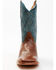 Cody James Men's Shasta Western Boots - Broad Square Toe, Blue, hi-res