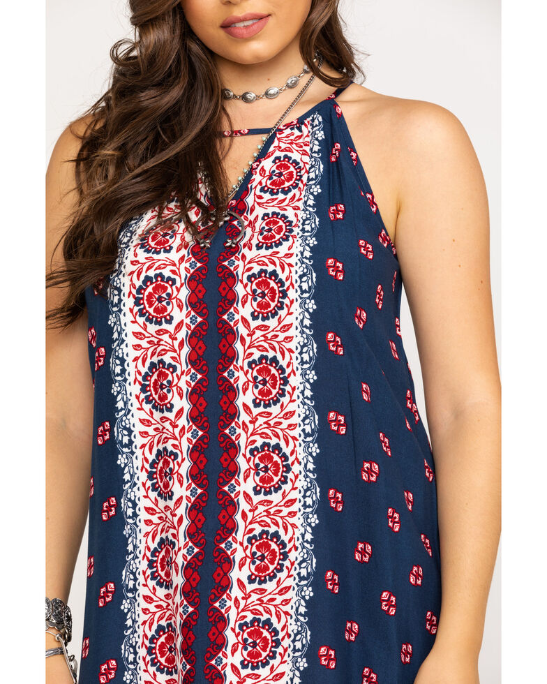 Stetson Women S Bandana Scarf Print Halter Dress Boot Barn