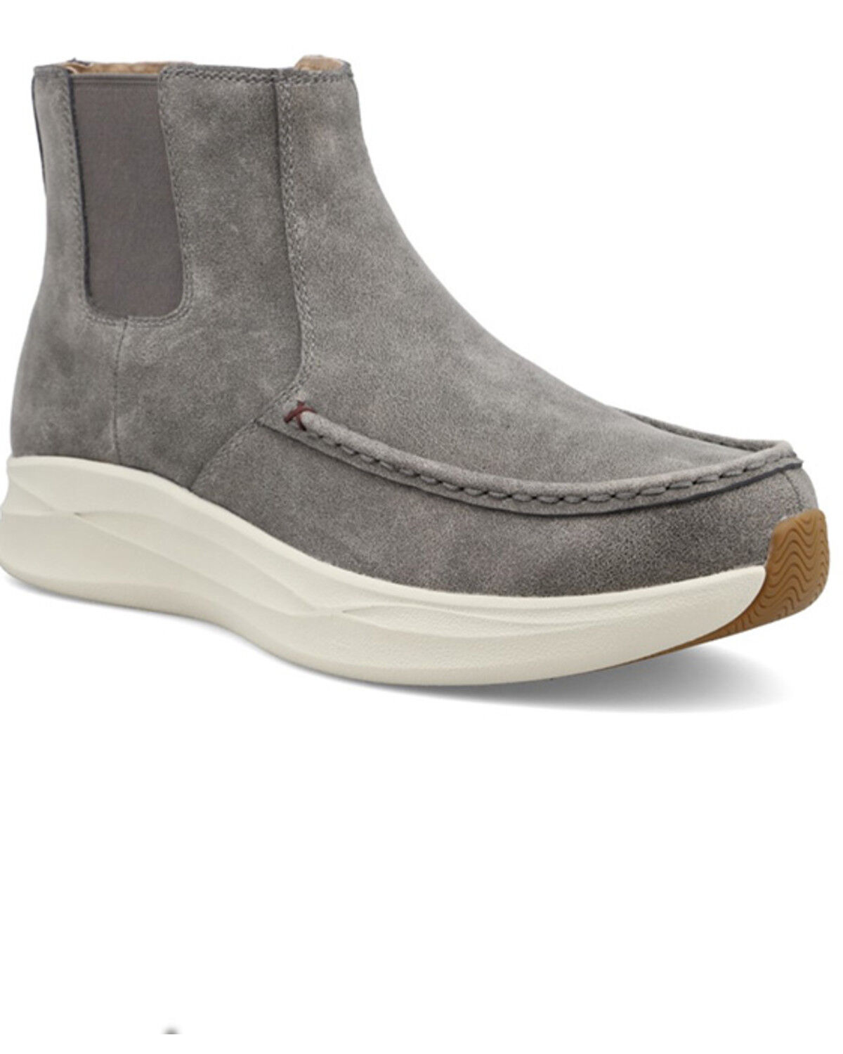 Twisted X Men's Feather X&trade; Casual Ankle Boots - Moc Toe, Grey, hi-res
