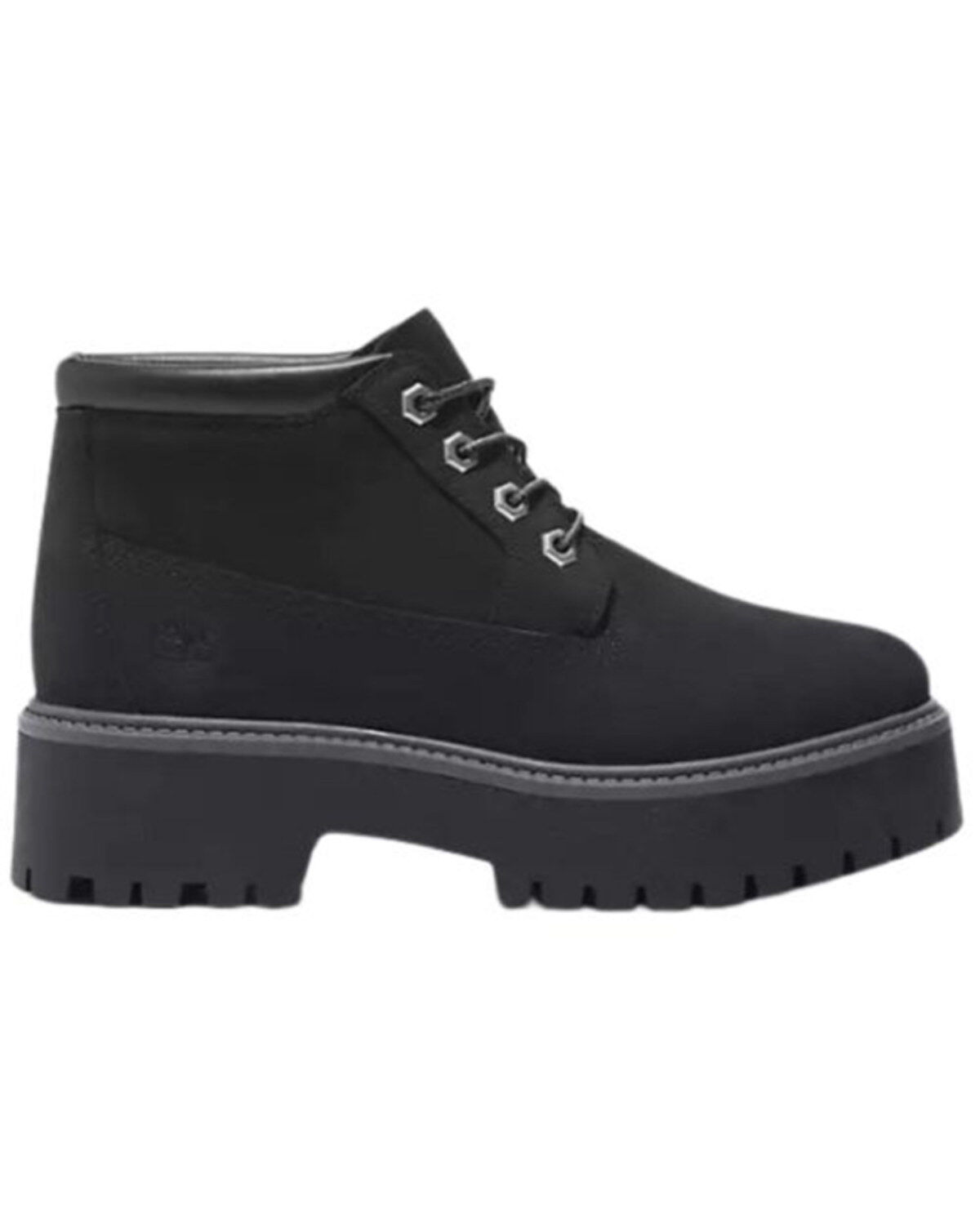 Image #2 - Timberland Women's Stone Street Platform Waterproof Boots - Soft Toe, Jet Black, hi-res