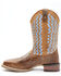 Image #4 - Laredo Men's Ned Woven Western Boots - Broad Square Toe, Brown, hi-res