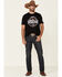 Image #2 - Brothers & Arms Men's Proud To Be American Graphic T-Shirt, Black, hi-res