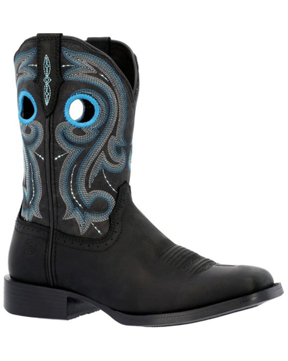 Durango Women's Westward Midnight Western Performance Boots - Broad Square Toe, Blue, hi-res