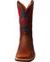 Image #4 - Hooey by Twisted X Youth Boys' Brown with Red Embroidery Boots - Square Toe , , hi-res