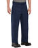 Image #2 - Red Kap Men's Navy Performance Shop Pants, , hi-res