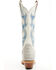 Image #5 - Dan Post Women's Exotic Watersnake Western Boots - Snip Toe, Cream, hi-res