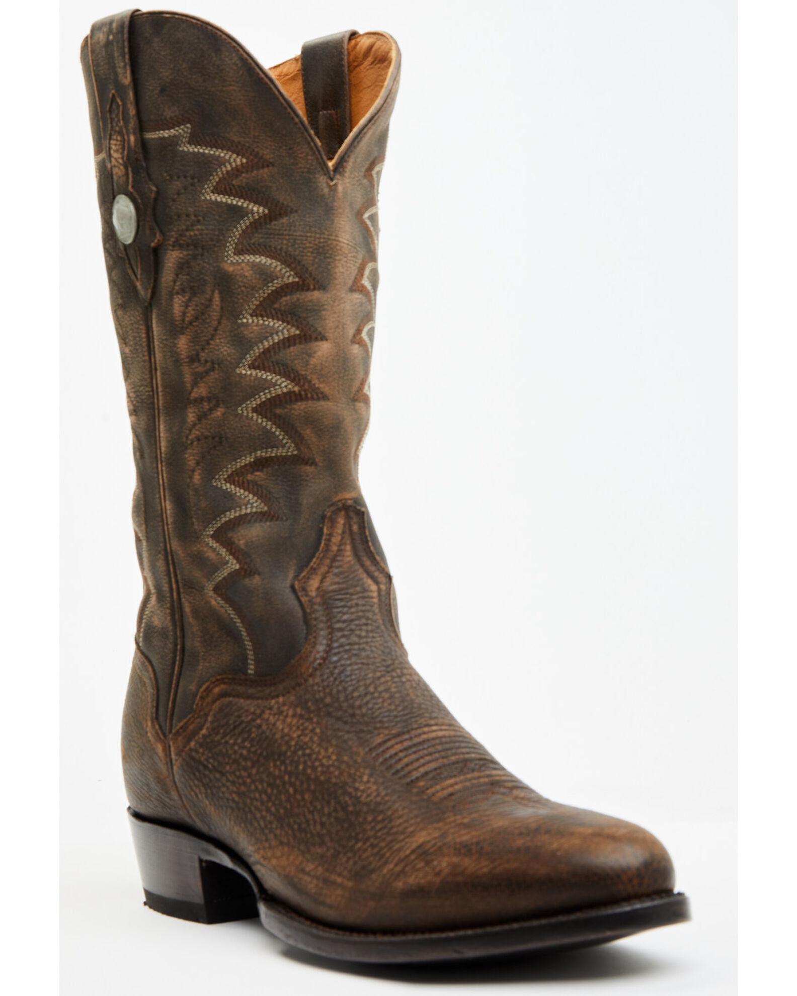 El Dorado Men's Bison Western Boots - Medium Toe