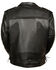 Image #2 - Milwaukee Leather Men's 4X Black Vented Side Lace Leather Motorcycle Jacket  , Black, hi-res