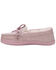 Image #3 - Lamo Footwear Girls' Casual Slippers - Moc Toe, Pink, hi-res