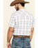 Image #2 - Cody James Men's Neon Glow Plaid Short Sleeve Western Shirt , , hi-res