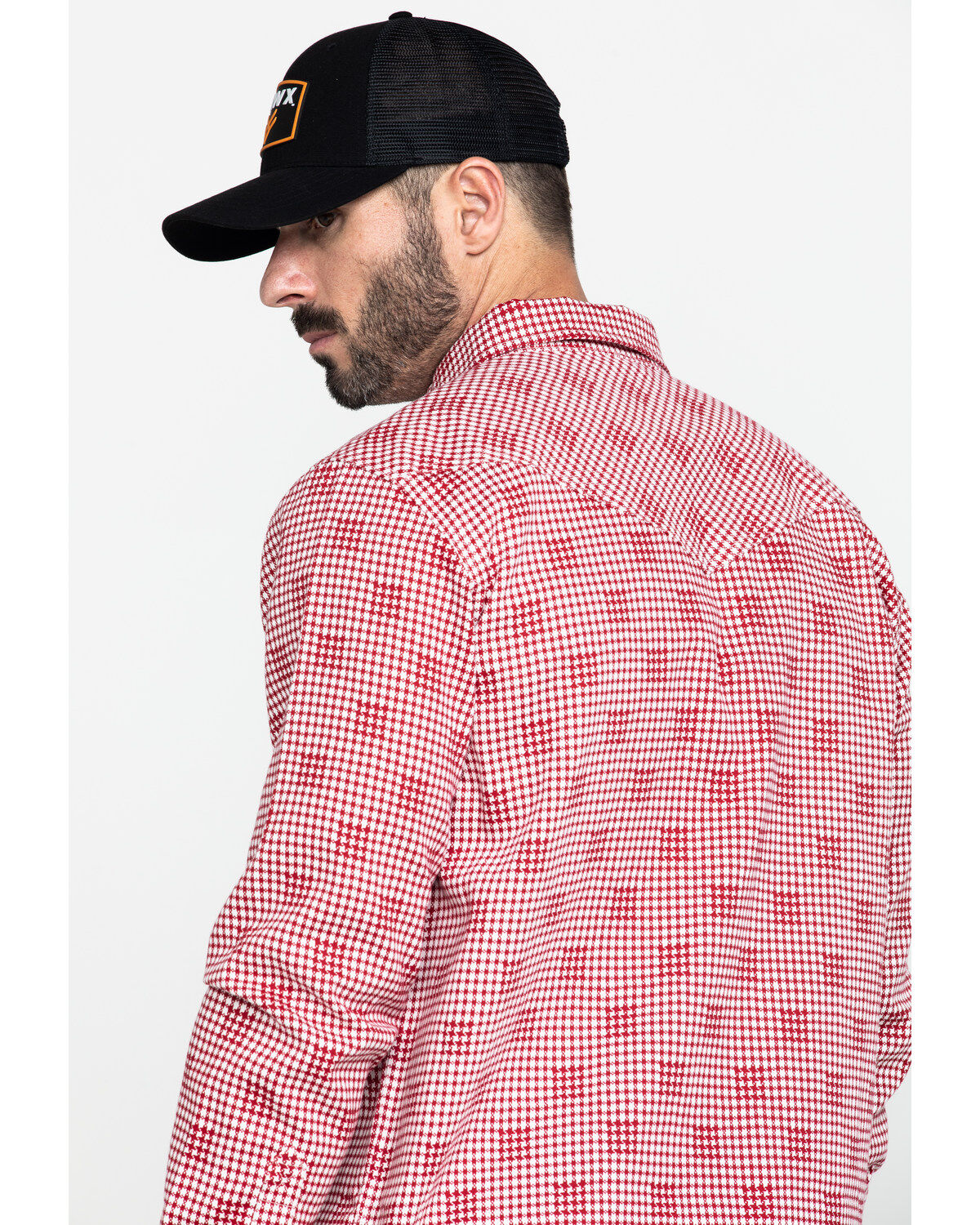 Image #5 - Cody James Men's FR Geo Print Long Sleeve Work Shirt - Tall, , hi-res