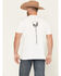 Image #1 - Grunt Style Men's Strength Through Suffering Short Sleeve Graphic T-Shirt, White, hi-res