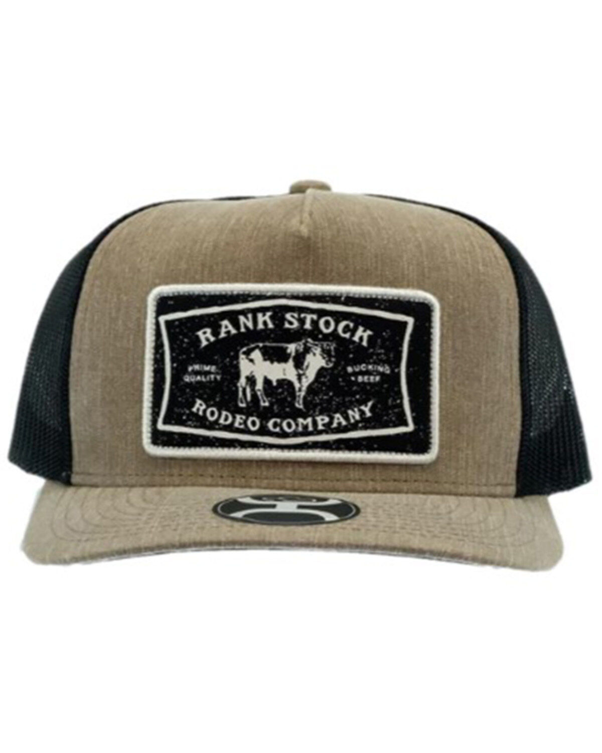 Image #2 - Hooey Men's Rank Stock Rodeo Company Retro Trucker Cap, Rust Copper, hi-res