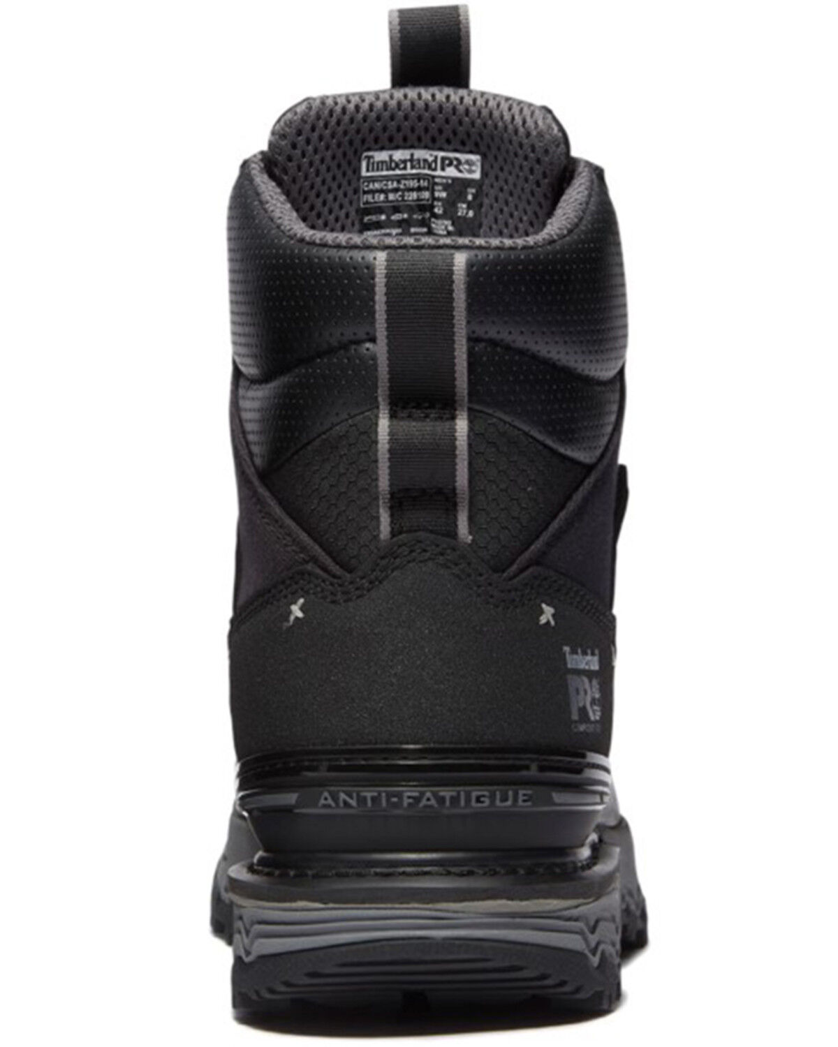 Image #4 - Timberland PRO Men's 6" Boondock Ultralight CSA Waterproof Work Boots - Composite Toe, Black, hi-res