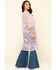 Image #2 - Shyanne Women's Lace Duster Kimono, , hi-res