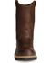 Image #4 - Georgia Boot Men's Giant Pull On Work Boots - Steel Toe, Brown, hi-res