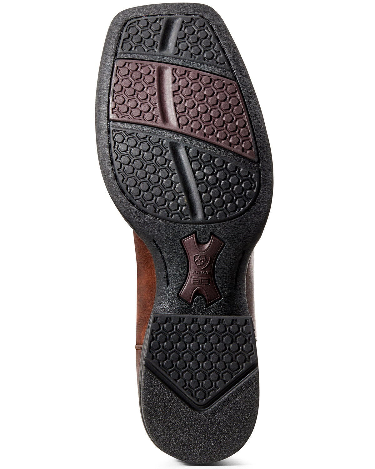Image #5 - Ariat Men's Amos Hand Stained Western Boots - Square Toe, , hi-res