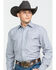 Image #1 - Stetson Men's Striped Long Sleeve Snap Western Shirt, , hi-res