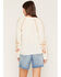 Image #4 - Lovestitch Women's Long Sleeve Embroidered Peasant Top, Natural, hi-res