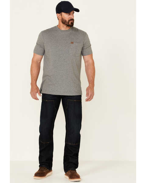 Ariat Men's Rebar Blackstone M5 Durastretch Basic Double Front Straight Leg Work Jeans, Indigo, hi-res