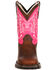 Image #4 - Lil' Durango Toddler Girls' Let Love Fly Western Boots, Brown, hi-res