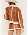 Image #4 - Show Me Your Mumu Women's Laurel Canyon Sherpa Faux Leather Jacket, Cognac, hi-res