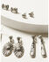 Idyllwind Women's 5-piece Silver Hayden Earrings Set, Multi, hi-res