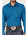 Cinch Men's Modern Fit Small Check Plaid Long Sleeve Snap Western Shirt , Red, hi-res