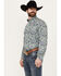 Image #2 - Stetson Men's Paisley Print Long Sleeve Button Down Western Shirt, , hi-res