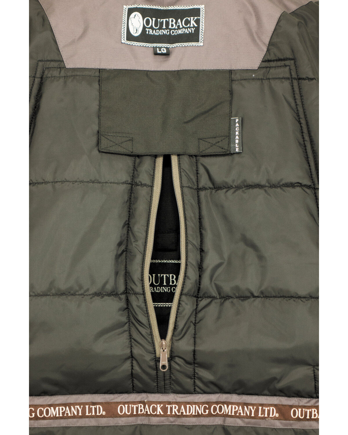 Image #5 - Outback Trading Co Men's Jericho Jacket, Charcoal, hi-res