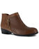 Rockport Women's Carly Work Booties - Alloy Toe, Brown, hi-res
