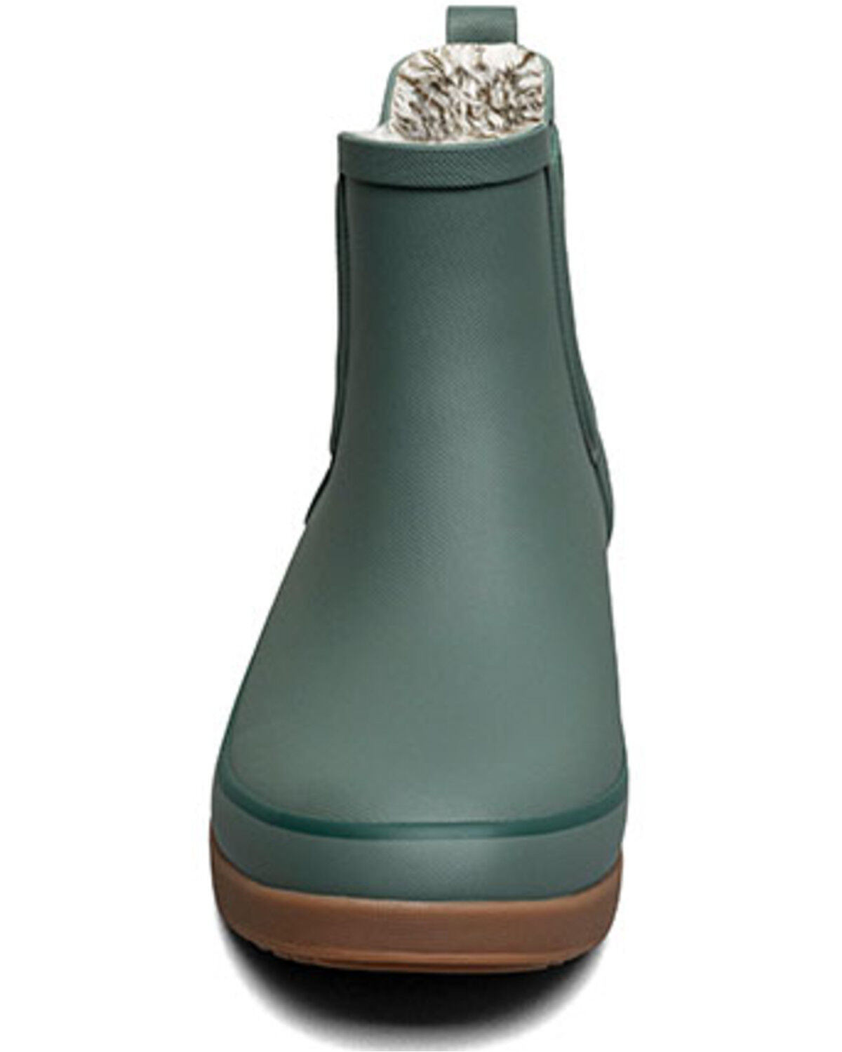Image #4 - Bogs Women's Amanda Chelsea II Slip-On Rain Boots - Round Toe, Green, hi-res