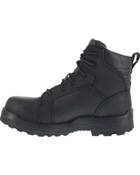 Image #3 - Rockport Works Women's More Energy Waterproof 6" Lace-Up Work Boots - Composite Toe, Black, hi-res