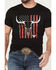 Image #2 - Cowboy Hardware Men's Boot Barn Exclusive Logo Short Sleeve Graphic T-Shirt, Black, hi-res