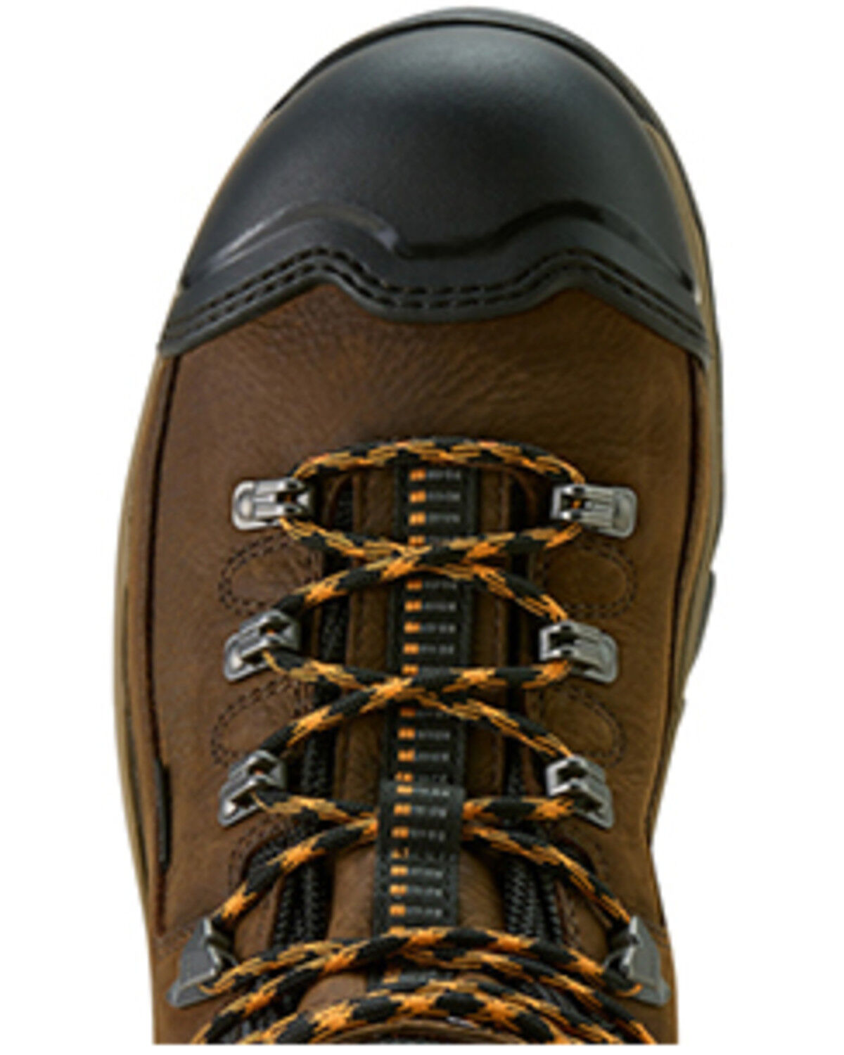 Image #4 - Ariat Men's 6" Endeavor Waterproof Work Boots - Carbon Toe, Brown, hi-res