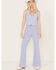 Image #1 - Rolla's Women's East Coast Corduroy Stretch Flare Jeans, Light Purple, hi-res
