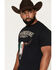 Image #2 - Moonshine Spirit Men's Mexico Skull Short Sleeve Graphic T-Shirt, Black, hi-res