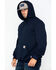 Image #3 - Carhartt Men's FR Hooded Pullover Solid Work Sweatshirt, , hi-res