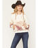 Image #1 - Shyanne Women's Running Horse Pullover Hoodie, Cream, hi-res