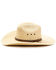 Image #6 - Larry Mahan 30X Lawton Palm Straw Cowboy Hat, , hi-res