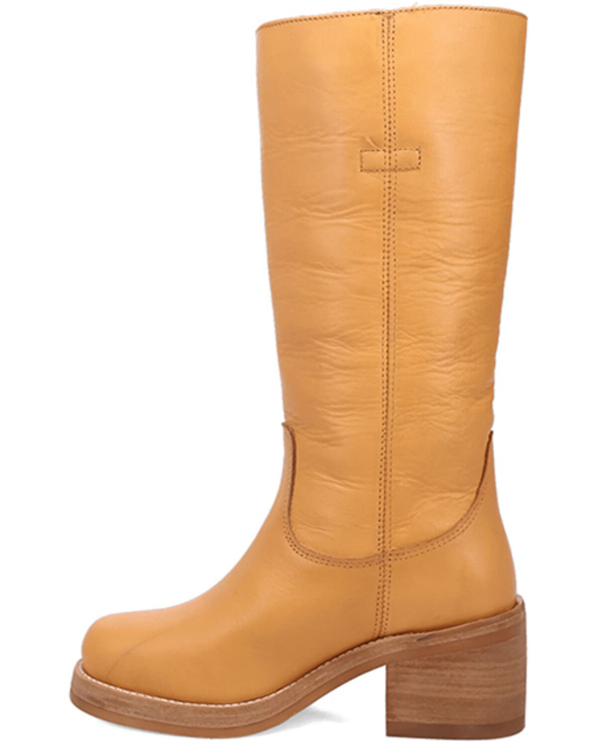 Image #3 - Dingo Women's Vagabond Tall Fashion Boots - Round Toe, Mustard, hi-res