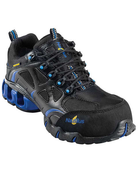 Image #1 - Nautilus Men's Nylon Microfiber Athletic Work Shoes - Composite Toe, , hi-res
